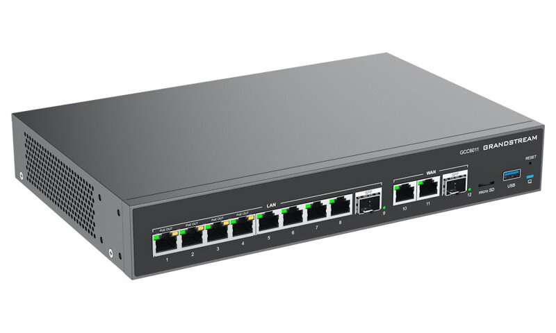 Grandstream GCC6011all-in-one řešení (VPN router, NGFW, switch a IP PBX) Grandstream GCC6011all-in-one řešení (VPN router, NGFW, switch a IP PBX)