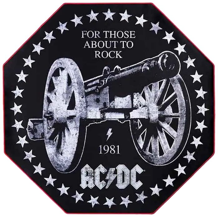 AC/DC ochranná podložka na podlahu pro herní židle AC/DC ochranná podložka na podlahu pro herní židle