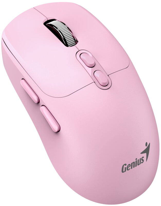 GENIUS NX-8080S BT Young Pink/ duální Bluetooth + 2,4GHz/ 1600 dpi/ bezdrátová/ Copilot/ tichá/ 7tlačítková/ růžová GENIUS NX-8080S BT Young Pink/ duální Bluetooth + 2,4GHz/ 1600 dpi/ bezdrátová/ Copilot/ tichá/ 7tlačítková/ růžová