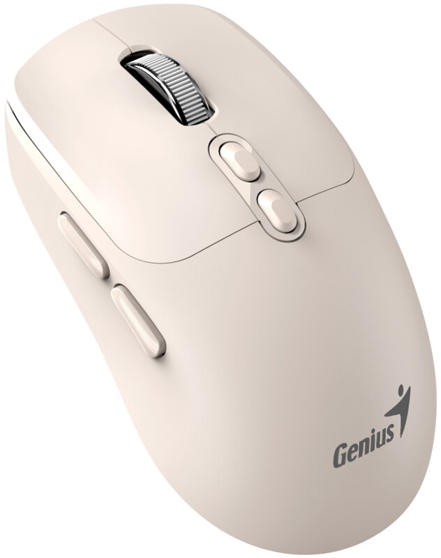 GENIUS NX-8080S BT Milk Tea/ duální Bluetooth + 2,4GHz/ 1600 dpi/ bezdrátová/ Copilot/ tichá/ 7tlačítková/ béžová GENIUS NX-8080S BT Milk Tea/ duální Bluetooth + 2,4GHz/ 1600 dpi/ bezdrátová/ Copilot/ tichá/ 7tlačítková/ béžová