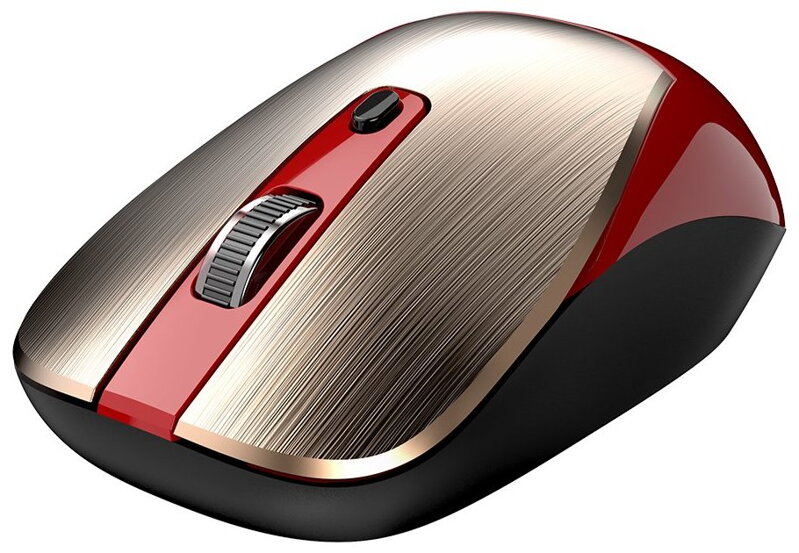 GENIUS NX-7125 GoldRed/ 1200 dpi/ bezdrátová/ Copilot/ 4tlačítková/ USB-A/ USB-C/ červenozlatá