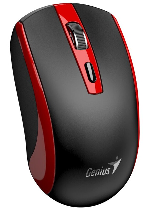 GENIUS ECO-8150 Red/ 1200 dpi/ bezdrátová/ dobíjecí/ Copilot/ 4tlačítková/ USB-A/ USB-C/ černočervená GENIUS ECO-8150 Red/ 1200 dpi/ bezdrátová/ dobíjecí/ Copilot/ 4tlačítková/ USB-A/ USB-C/ černočervená