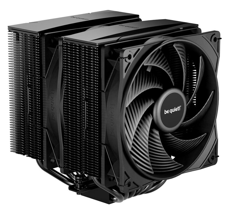 Be quiet! chladič CPU PURE ROCK PRO 3 Black / 2x120mm PWM fan / 6xheatpipe / černý Be quiet! chladič CPU PURE ROCK PRO 3 Black / 2x120mm PWM fan / 6xheatpipe / černý