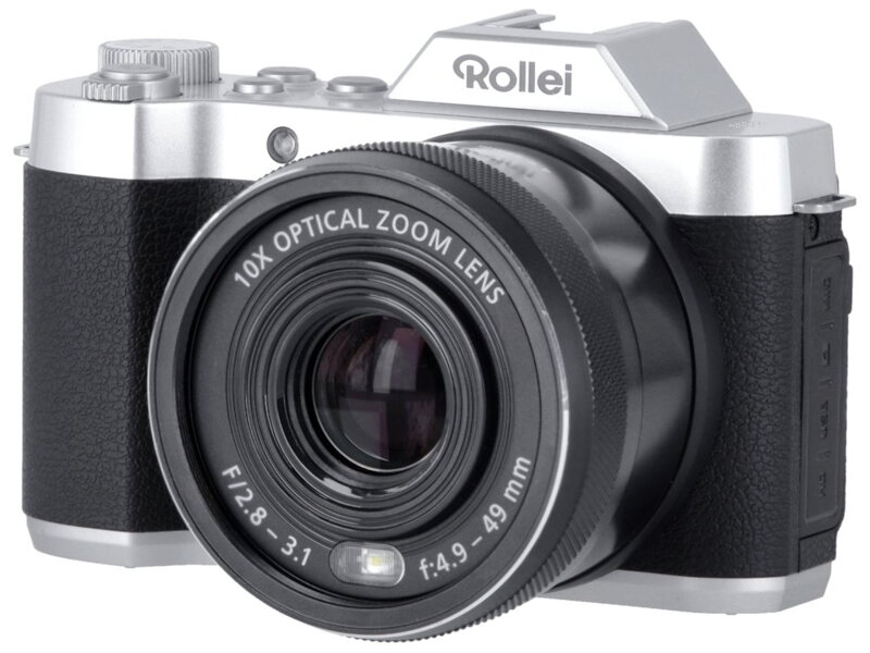 Rollei Powerflex 10x Retro/ 8 MPix/ 10x zoom/ 2,88" LCD/ 1440p video/ Černý