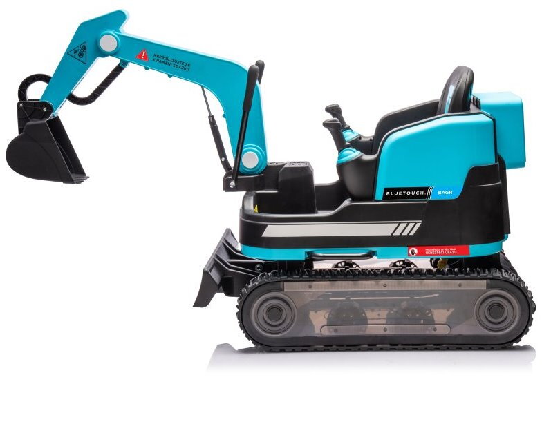 BLUETOUCH dětský elektrický bagr - modrý