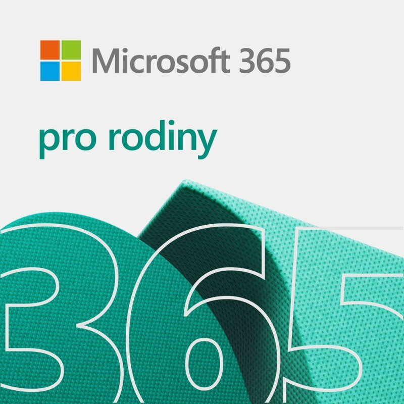 Microsoft 365 Family CZ - předplatné na 1 rok - elektronická licence Microsoft 365 Family CZ - předplatné na 1 rok - elektronická licence