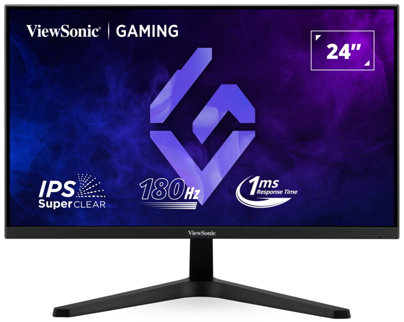 ViewSonic VX24G1-HD 24" 16:9 (23.8") 1920 x 1080 SuperClear® IPS, 180Hz, 1ms MPRT, 2 HDMI, DisplayPort, HDR10 ViewSonic VX24G1-HD 24" 16:9 (23.8") 1920 x 1080 SuperClear® IPS, 180Hz, 1ms MPRT, 2 HDMI, DisplayPort, HDR10