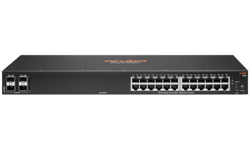HPE Networking CX 6100 24G 4SFP+