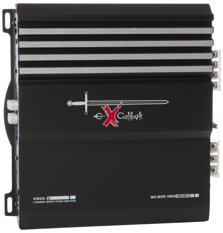 Excalibur X-500.2/ zesilovač/ 2-kanálový/ 2x 50W/ 1x 150W Excalibur X-500.2/ zesilovač/ 2-kanálový/ 2x 50W/ 1x 150W