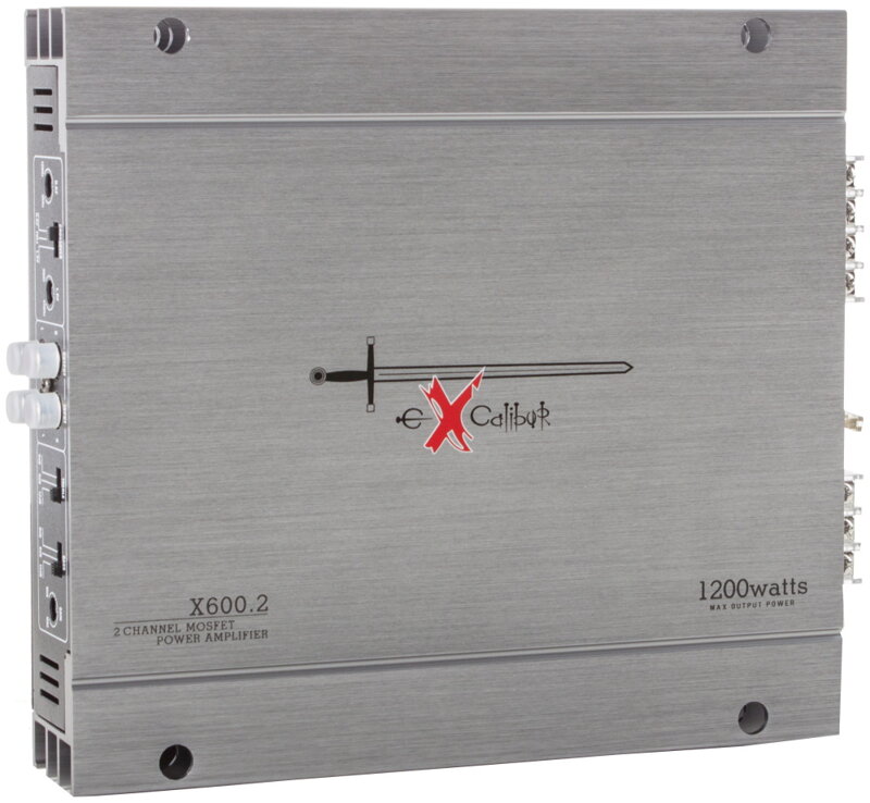 Excalibur X-600.2/ zesilovač/ 2-kanálový/ 2x 600W Excalibur X-600.2/ zesilovač/ 2-kanálový/ 2x 600W