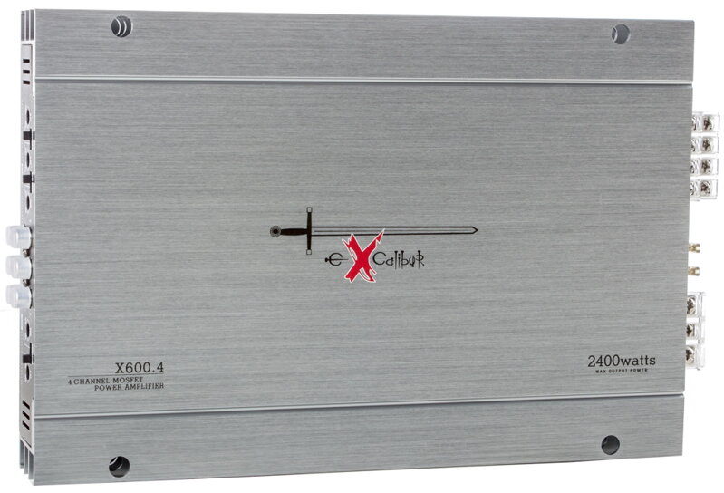 Excalibur X-600.4/ zesilovač/ 4-kanálový/ 4x 600W/ 2x 160W Excalibur X-600.4/ zesilovač/ 4-kanálový/ 4x 600W/ 2x 160W