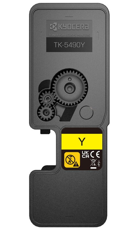 Kyocera toner TK-5490Y yellow na 2 400 A4 (při 5% pokrytí), pro PA2101, MA2101 Kyocera toner TK-5490Y yellow na 2 400 A4 (při 5% pokrytí), pro PA2101, MA2101