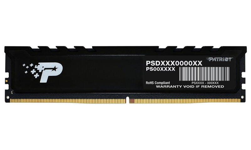 PATRIOT Signature Premium 16GB DDR5 6400MT/s / CUDIMM / CL52 / 1,1V / PATRIOT Signature Premium 16GB DDR5 6400MT/s / CUDIMM / CL52 / 1,1V /