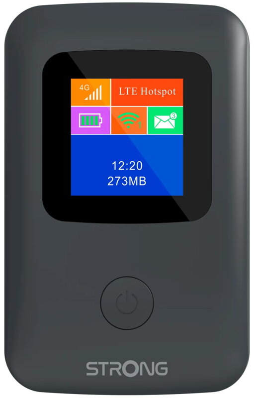 STRONG 4G MIFI 150CD/ Wi-Fi standard 802.11 b/g/n/ 150 Mbit/s/ 2,4GHz/ 1x SIM slot/ 1x microUSB/ 1x micro SD/ USB-C STRONG 4G MIFI 150CD/ Wi-Fi standard 802.11 b/g/n/ 150 Mbit/s/ 2,4GHz/ 1x SIM slot/ 1x microUSB/ 1x micro SD/ USB-C