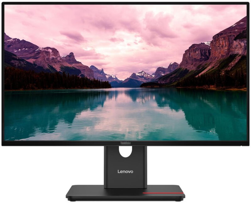 Lenovo T24-40/ 23,8" IPS/ 1920x1080/ 16:9/ 250cd/m2cmd/ 1500:1/ 4ms/ HDMI/ VGA/ DP/ USB/ PIVOT/ černý