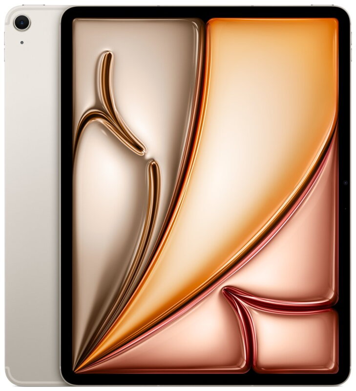 Apple iPad Air 13" (2025) / 1TB / M3 / WiFi + Cellular / Hvězdně bílý