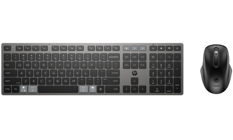 HP 720 Capacitor wireless keyboard & mouse combo