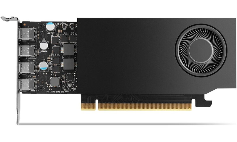 HP NVIDIA RTX A1000 8 GB with Mini Bracket 4mDP Graphics