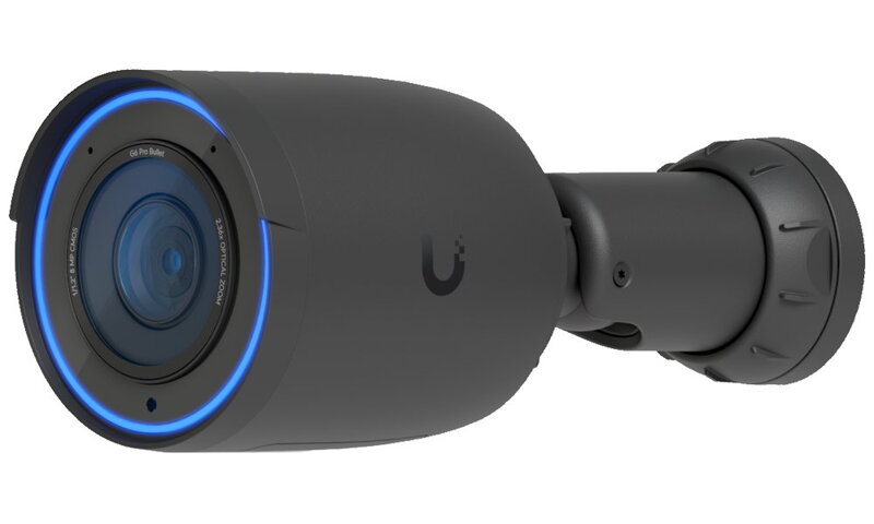 Ubiquiti UniFi G6 Bullet Pro B - kamera, 8Mpx rozlišení, IR LED, AI detekce, IP66, IK04, 2.36x zoom, PoE+, černá