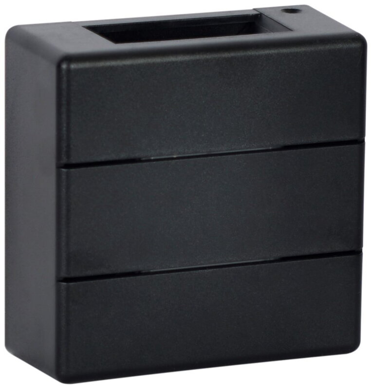 IMMAX LUXLINE venkovní LED nástěnné osvětlení, 6W, 3000K, 240V, IP54, černé