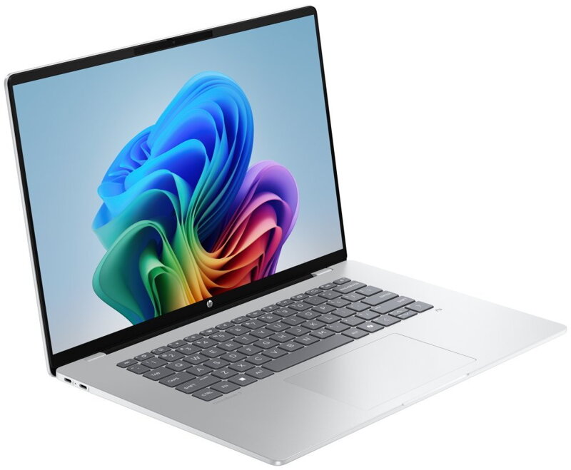 HP OmniBook 5 AI 16-bf0002nc/ SD-X1P-42-100/ 32GB DDR5/ 1TB SSD/ Qualcomm Adreno/ 16"WUXGA,OLED,touch/ W11H/ stříbrný