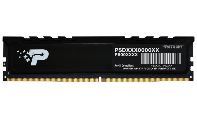 PATRIOT Signature Premium 12GB DDR5 5600MT/s / DIMM / CL46 / 1,1V