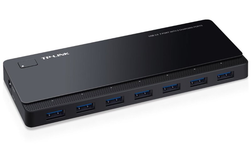 ROZBALENÉ - TP-Link UH720 Rozbočovač se 7 porty USB 3.0, s 2 porty pro nabíjení (2.4A max)