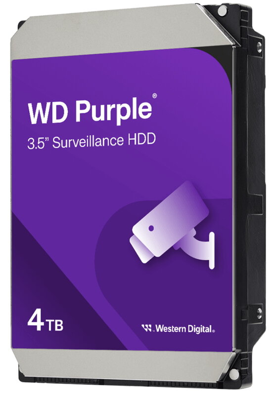 WD PURPLE 4TB / WD44PURZ / SATA III / Interní 3,5"/ 128MB