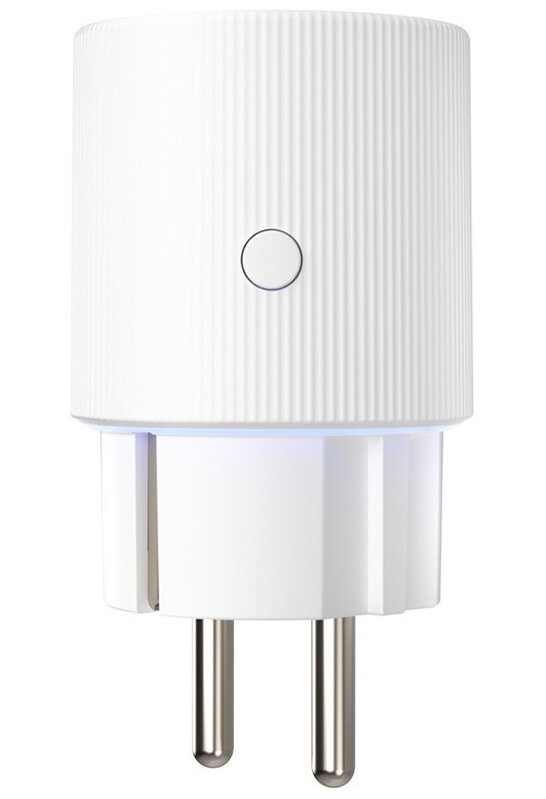 IMMAX NEO SMART chytrá vnitřní zásuvka THIN s kolíkem (typ E)/ IP20/ LED podsvícení/ RGB/ Wi-Fi/ LIDL/ TUYA