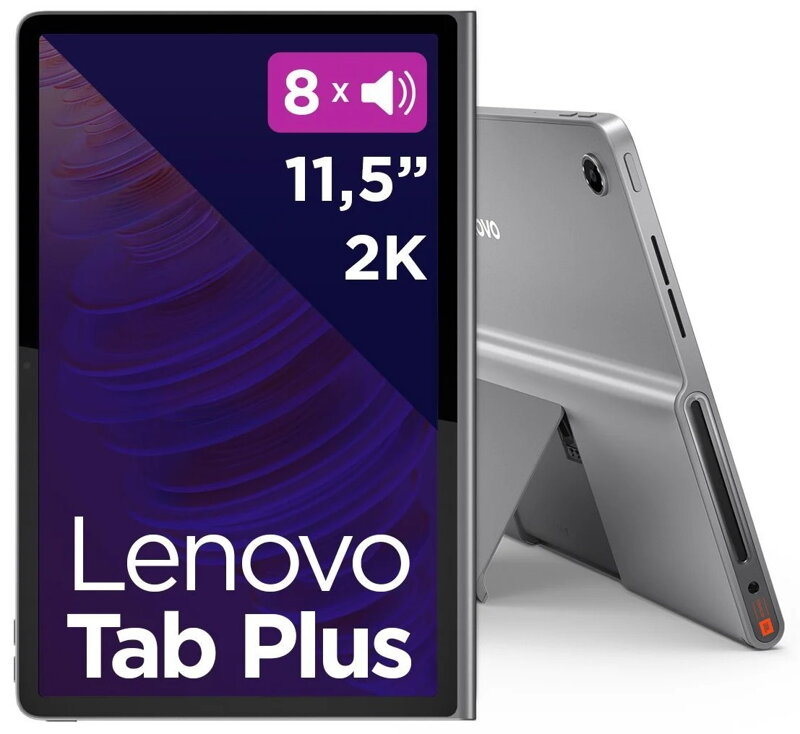 Lenovo Tab Plus/ Helio G99/ 8GB DDR4/ 128GB UFS/ 11.5"2K/ Android™ 14/ šedý