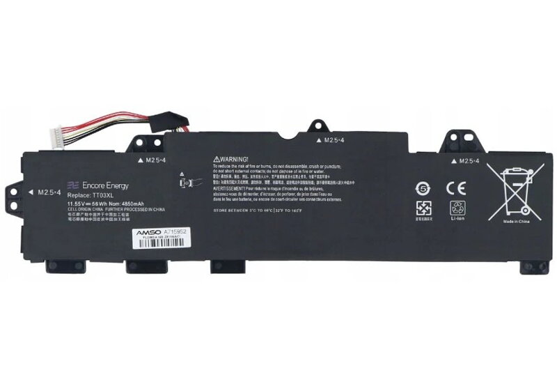 TRX Baterie Encore Energy TT03XL pro notebooky HP EliteBook 755 G5, 850 G6 - Li-Ion 11,55V 4850mAh 56Wh /neoriginální