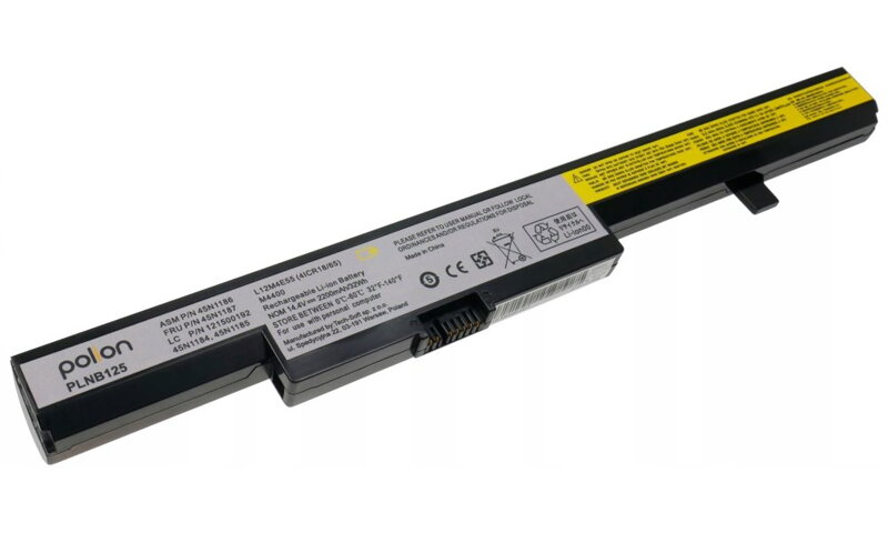 TRX Baterie Polion 45N1186 pro notebooky LENOVO B50-30 B50-70 B50-80 - 2200mAh 32Wh /neoriginální