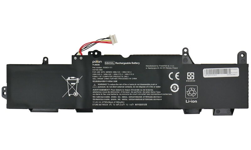 TRX Baterie Polion SS03XL pro notebooky HP EliteBook 735 G5 G6 745 G5 G6 830 G5 G6 840 - 4100mAh 47Wh /neoriginální