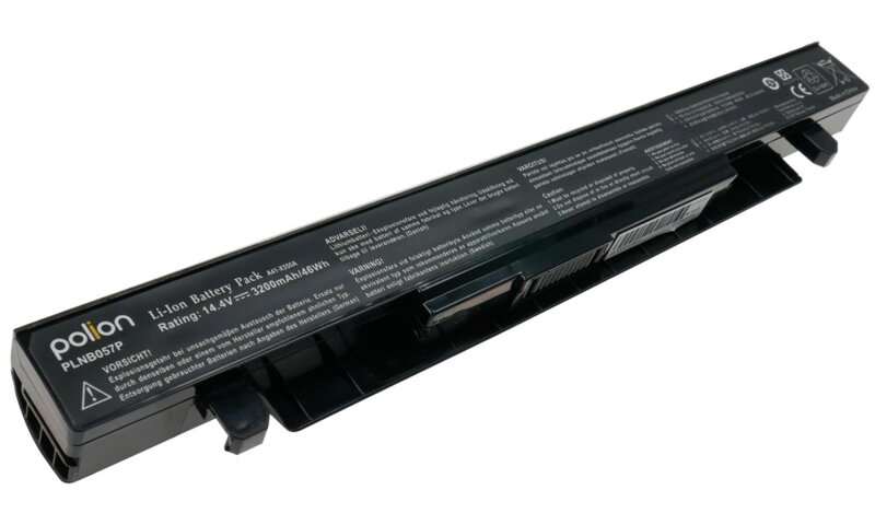 TRX Baterie Polion A41-X550A pro notebooky ASUS A450 A550 R510 R513C - 3200mAh články LG /neoriginální