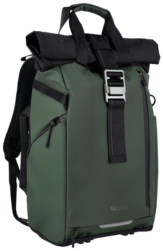 Rollei Fotoliner Ocean Rolltop/ batoh na fototechniku/ Tmavě zelený