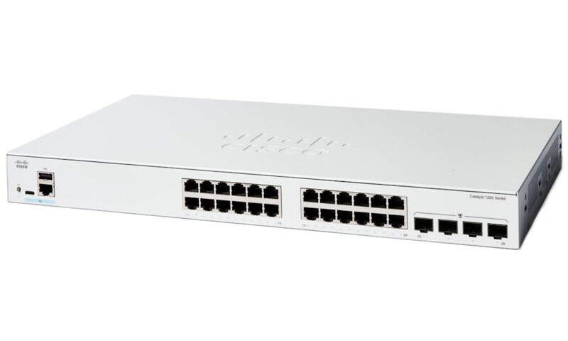 Cisco Catalyst 1200 24-port GE, 4x1G SFP