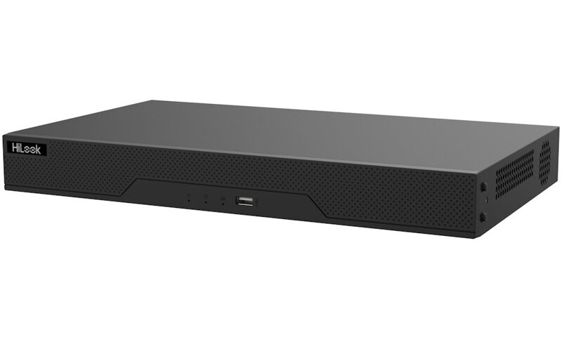 HiLook Powered by HIKVISION/ NVR-208MH-C/8P(E)/ 8 kamer/ 8x PoE/ 8Mpix/ HDMI/ VGA/ 2x USB/ LAN/ 2x SATA/ Kov