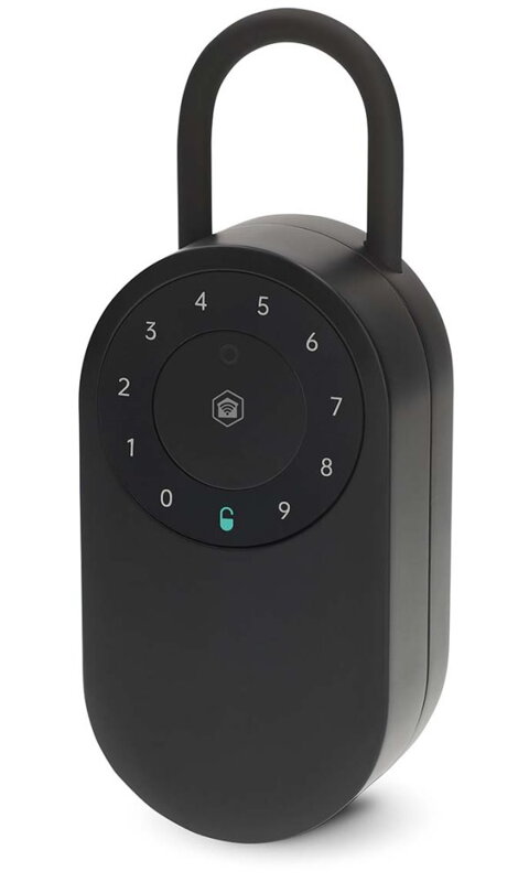 NEDIS chytrý trezor na klíče/ Bluetooth/ venkovní/ IP65/ Android/ iOS/ černý