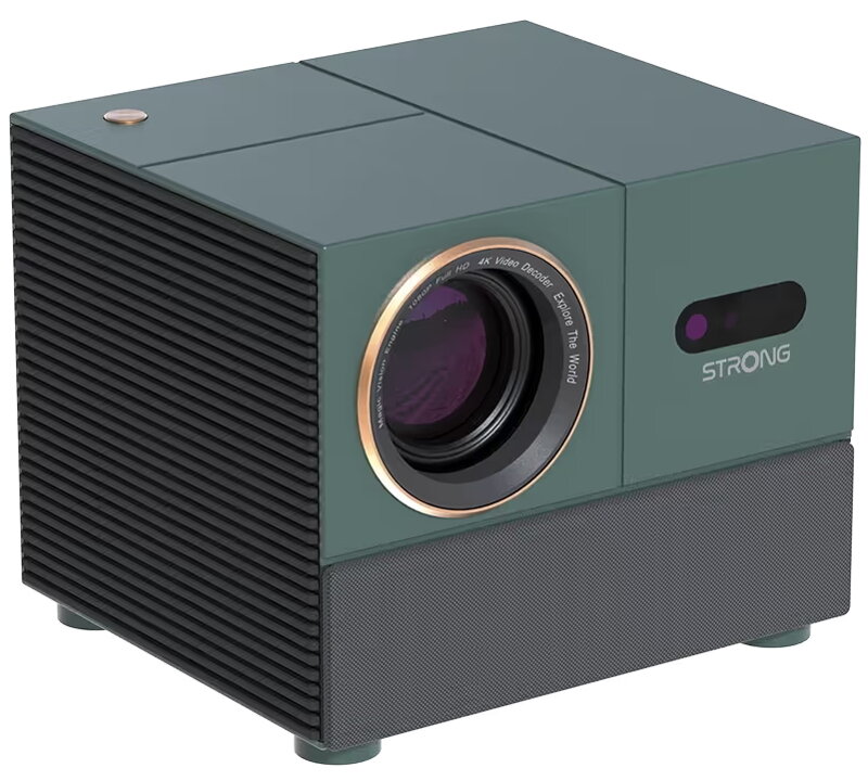 STRONG projektor MIRA X1/ 4,45" LCD/ FHD (1920x1080)/ 500 ANSI lm/ USB 2.0/ HDMI/ BT/ Wi-Fi/ Repro/ Android 14/ černý