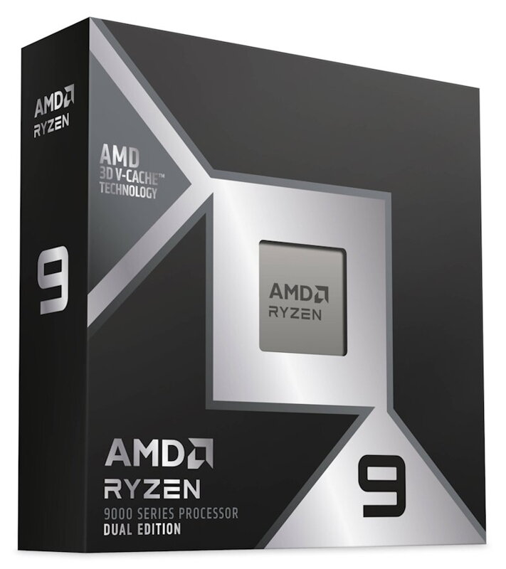 AMD Ryzen 9 9950X3D2 / LGA AM5 / max. 5,6GHz / 16C/32T / 208MB / 200W TDP / BOX bez chladiče