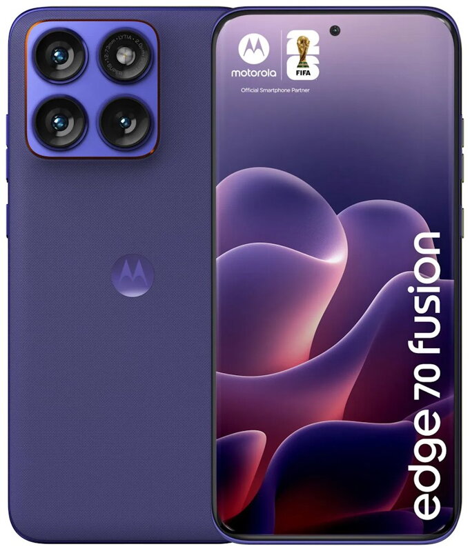 Motorola EDGE 70 Fusion - PANTONE Orient Blue   6,78"/ single SIM + eSIM/ 12GB/ 256GB/ 5G/ Android 16