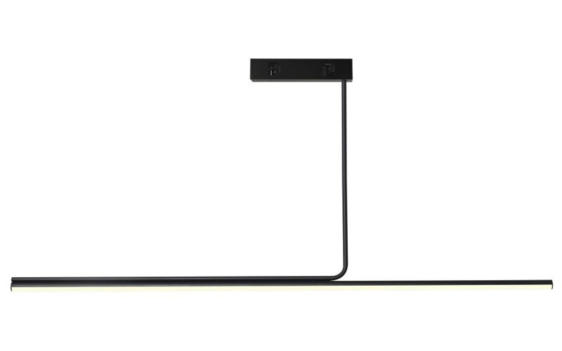 POŠKOZENÝ OBAL - IMMAX NEO LITE ASTA SMART závěsné svítidlo černé 125cm 28W podporou BEACON, Wi-Fi, TUYA