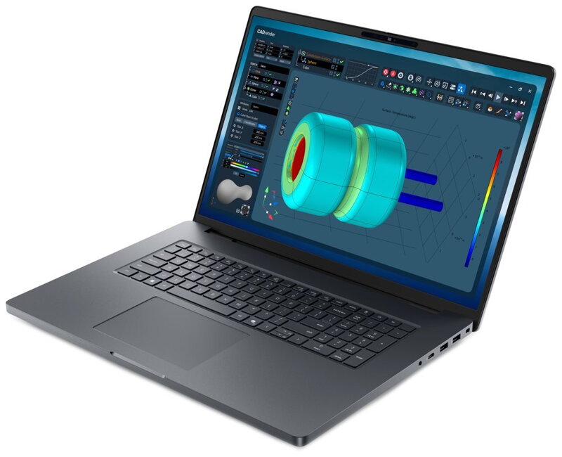 DELL Pro Max Plus 18 MB18250/ Ultra 7 265HX/ 32GB/ 1TB SSD/ 18" QHD+/RTX PRO 2000 8GB/FPR/W11Pro/vPro/3Y PS/bez adaptéru