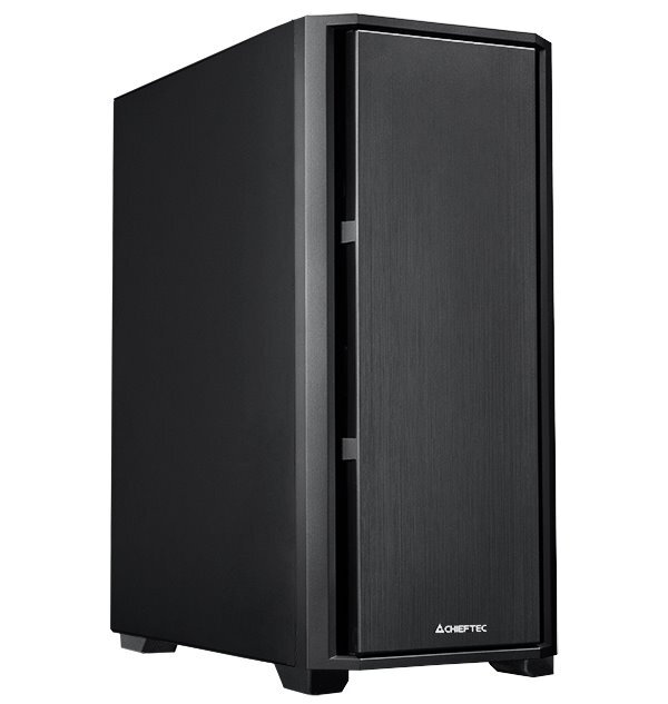 CHIEFTEC Pro Midi Q / ATX / 120mm fan / 2xUSB 2.0 / USB 3.0 / USB-C / černá