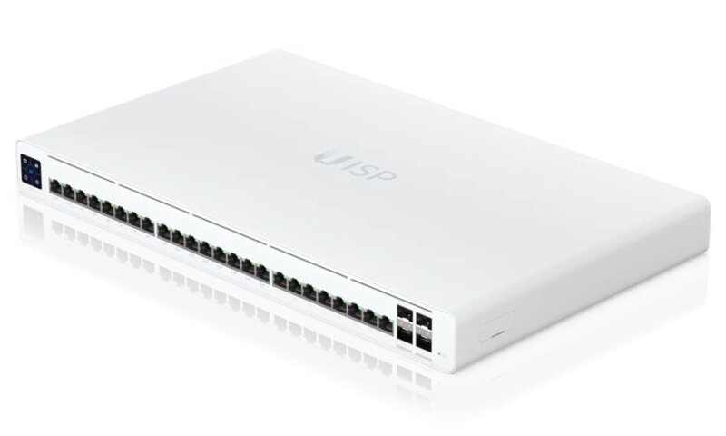 ROZBALENÉ - Ubiquiti UISP Switch Pro - 24x GbE, 4x SFP+, 16x PoE Out 27V - Výprodej