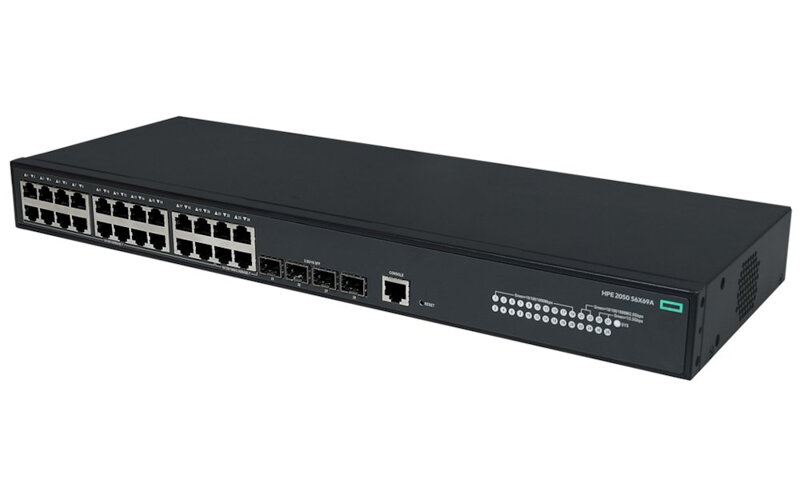 HPE Networking CW 2050 20p 10/100/1000BASE-T 4p Smart Rate 1/2.5GbE 4p SFP 1G/2.5G Switch