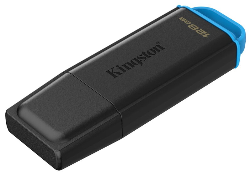 KINGSTON DataTraveler EXODIA 128GB / USB 3.2 Gen1 / černá + modrá