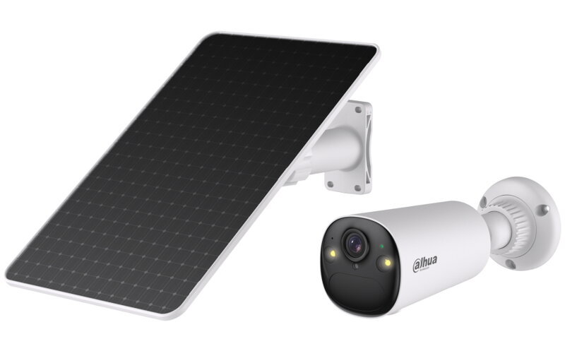DAHUA IP kamera KIT/BF8CP-0210B/ bullet/ Wi-Fi/ 8Mpix/ obj. 2,1mm/ H.265/ krytí IP66/ ONVIF/ IR 15m + 8W solární panel