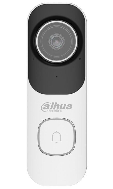 DAHUA chytrý domácí zvonek s kamerou DB41AW/ Wi-Fi/ 4Mpix/ H.265/ krytí IP65/ IR až 10m/ bílý/ CZ app