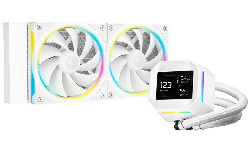 DEEPCOOL vodní chladič LM240 WH